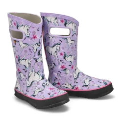 Rainboot Unicorn Awesome Girls
