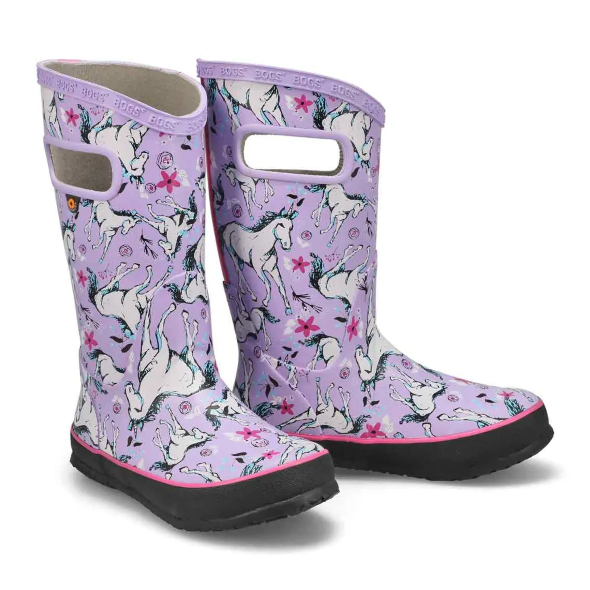 Rainboot Unicorn Awesome Girls