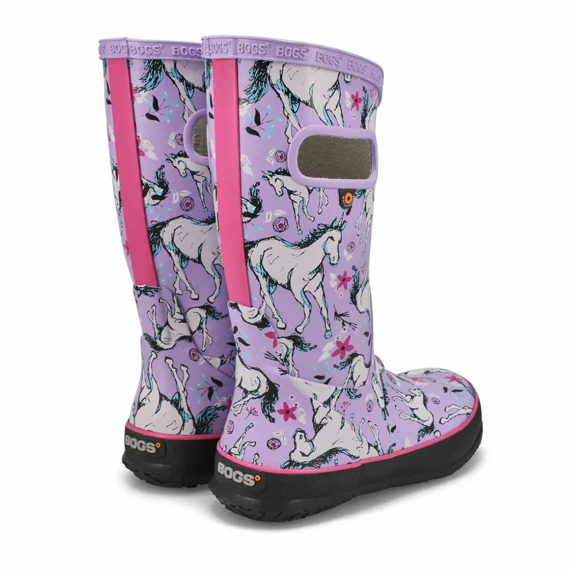 Rainboot Unicorn Awesome Girls