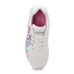 Uno Lite Goldcrown Rainbow Foil Heart Girls